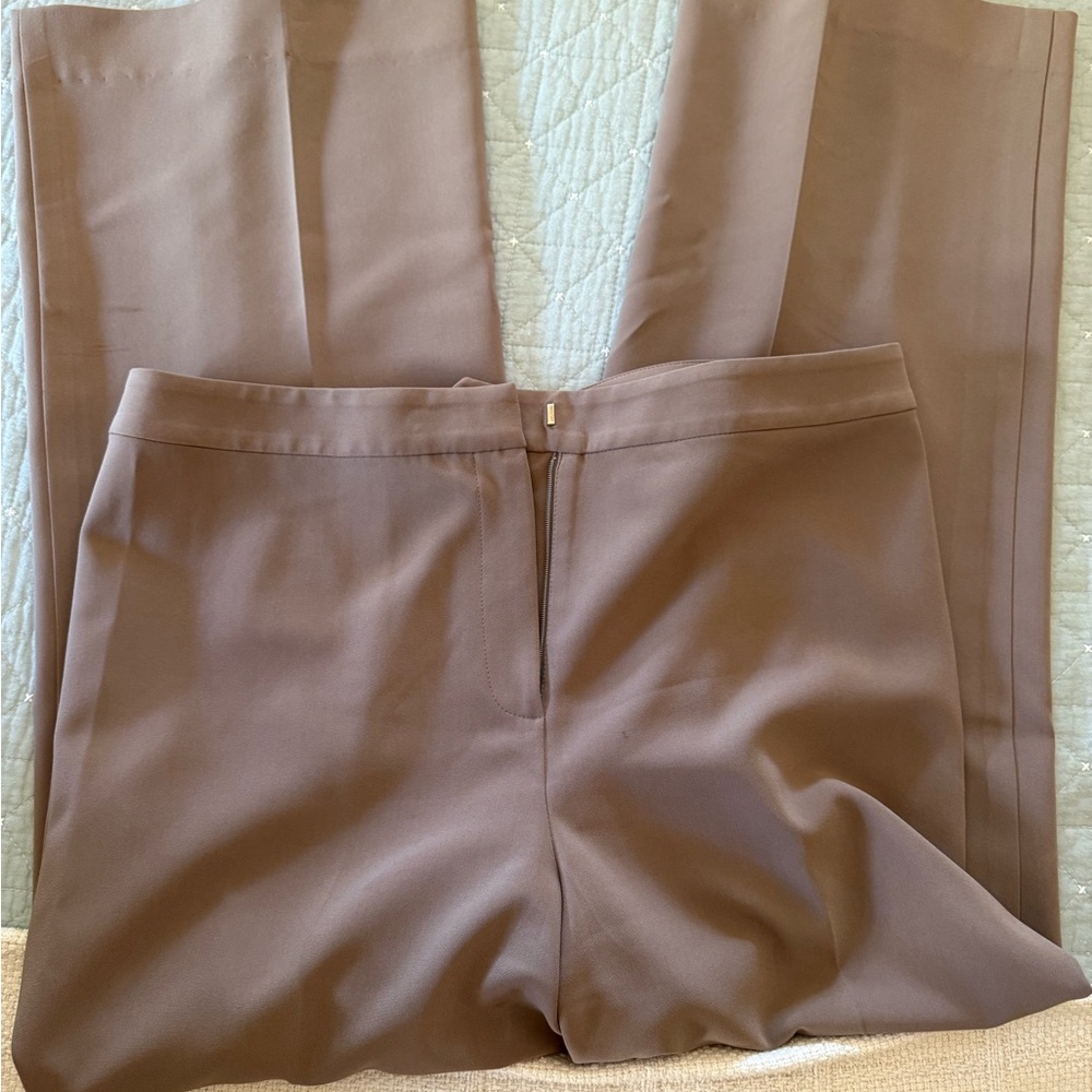 Elegant Brown Women's Pants by St. John